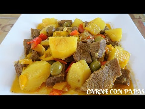 Video: Cómo Cocinar Carne Y Patatas En Ollas