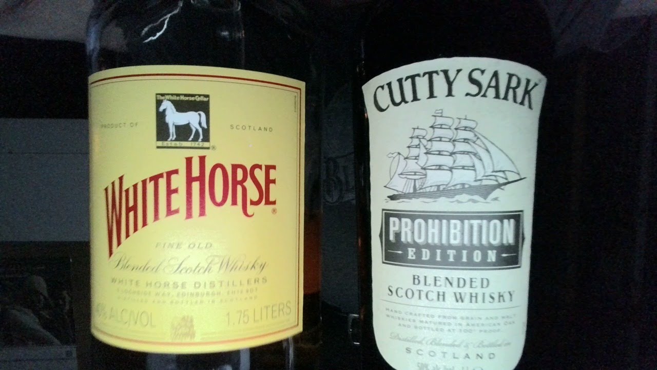White Horse vs. Cutty Sark Prohibition Edition - YouTube