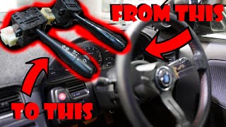 How To Convert S13 Silvia Indicator Stalks To Work On A 180SX by Jarrod Willemse 57 views 10 days ago 4 minutes, 15 seconds