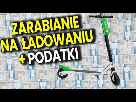 Zarabianie Pieniędzy na Ładowaniu Hulajnogi Elektrycznej + Jak Płacić Podatki - Analiza Komentator
