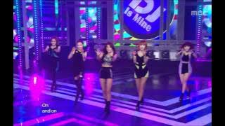 Wonder Girls - The DJ is mine, 원더걸스 - 디제이 이즈 마인, Music Core 20120609