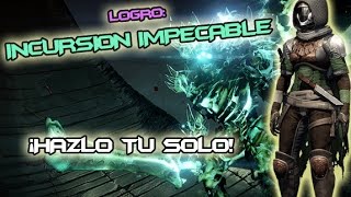 Destiny: Incursión Impecable. Solo un jugador!