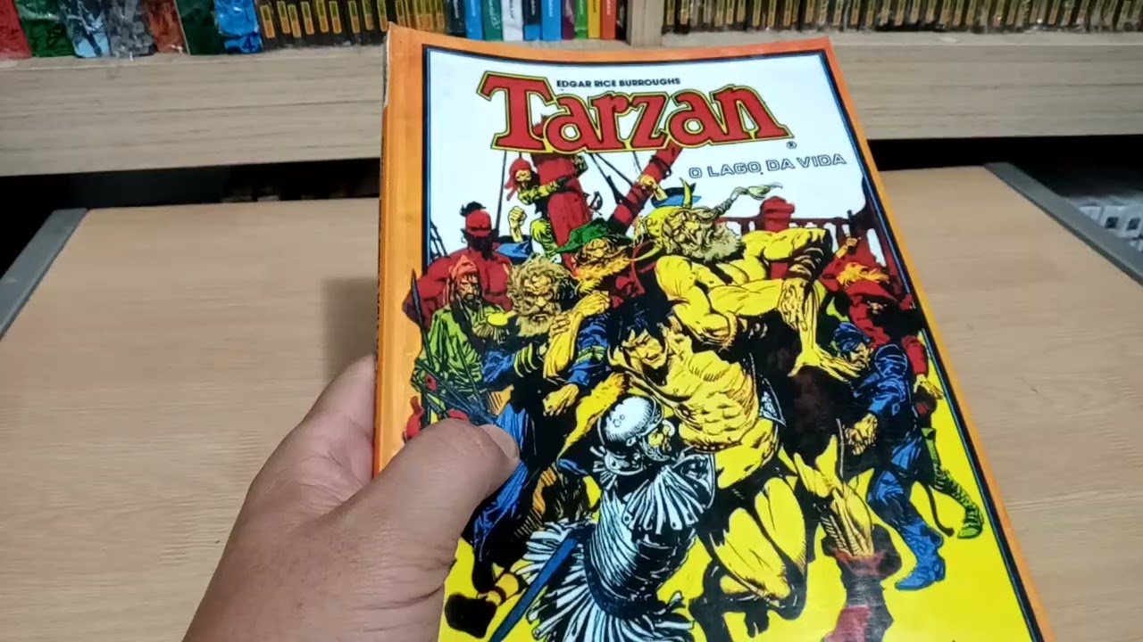 Tarzan - O Lago da Vida por José Ortiz (fac-simile)