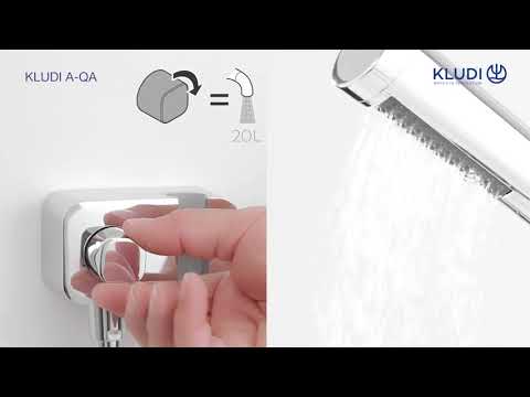 Шланговое подключение Kludi A-QA 6556105-00 с регулировкой расхода воды