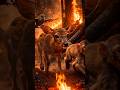 Save Wildlife l Heartbreaking Jungle Fire Rescue | Saving Wildlife From Massive Forest Fire 🔥🐾