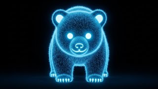 Dreamy 3D Hologram Animals with Soft Ambient Music for Study screenshot 5