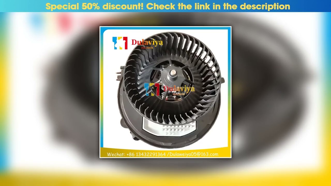 Hands-on AC Heater Blower Motor For 15-21 VW Golf GTI MK7 5Q1819021F T1018594R 5Q0907521C••••••••••