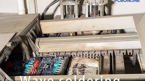 Wave Soldering Process at PCBONLINE