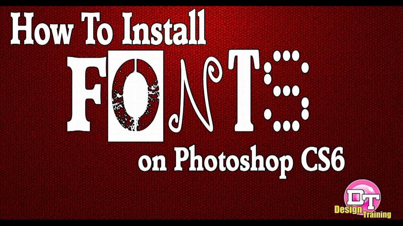 how do you download fonts to photoshop