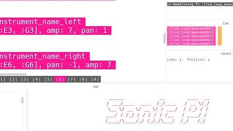 ChatGPT can create logical musical structures? nice!  [Sonic Pi]
