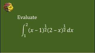 2010 MIT Integration Bee, qualifying test problem # 25
