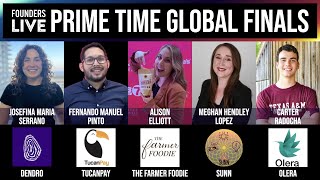 Founders Live Prime Time: Global Finals Pitch Competition Livestream