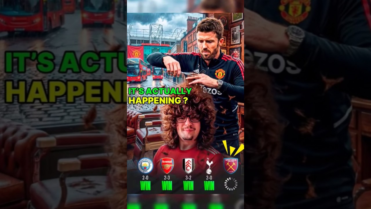 Фанатка «Манчестер Юнайтед» не будет стричься, пока не одержит 5 побед....🤯✂️