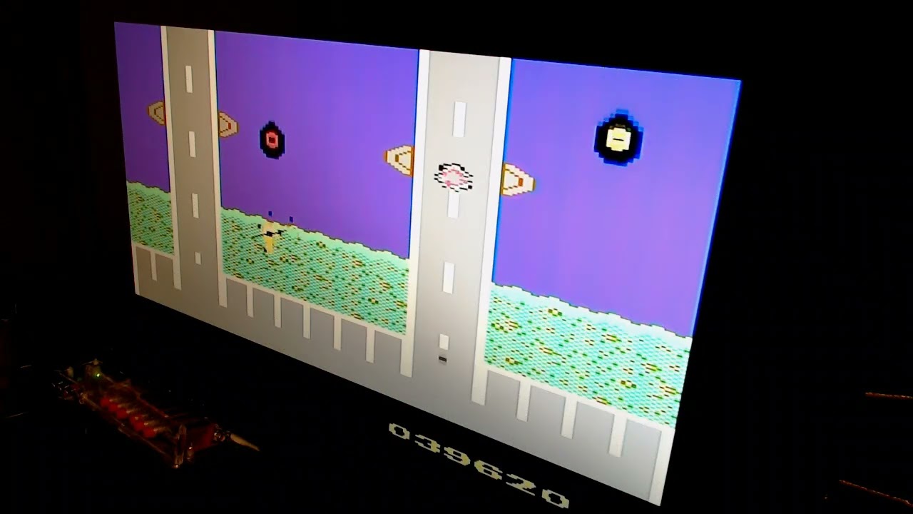 Commodore 64, Tank Battlezone, 68970 points - YouTube