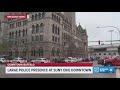 Police investigate a report of a gun at SUNY Erie