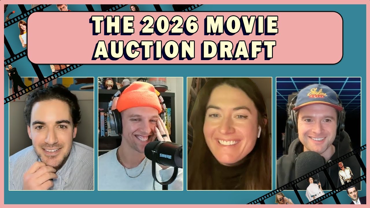 The 2026 Movie Auction Draft | The Movie Draft Podcast