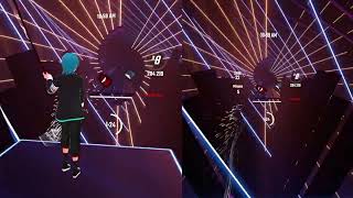 [Beat Saber] Rockwell: Somebodys Watching Me [Expert] This is Seriously a Super Fun Map