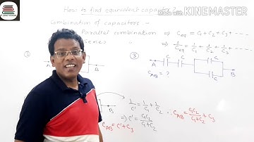 Crash Course ( Capacitor-1) / Equivalent Capacitor, Parallel & Series Combination.Tricks JEE/ NEET