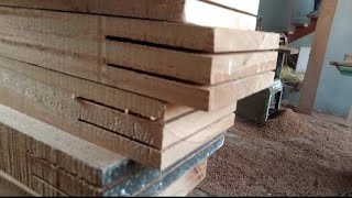 Best woodworking mahogany wood door working process last part