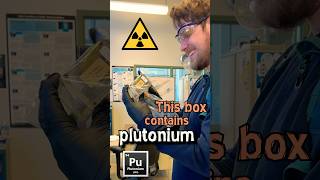 Holding Plutonium (an important sample!) #oppenheimer