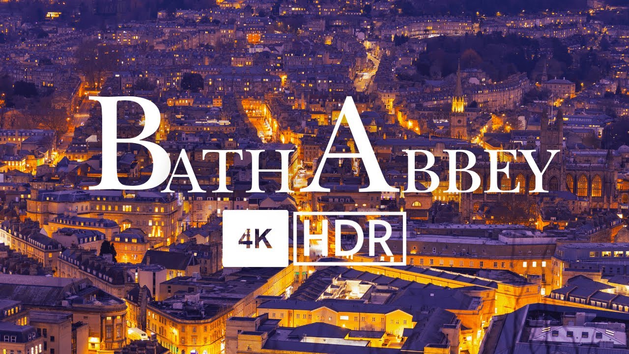Bath, England 🇬🇧 4K ULTRA HD DRONE VIDEO |