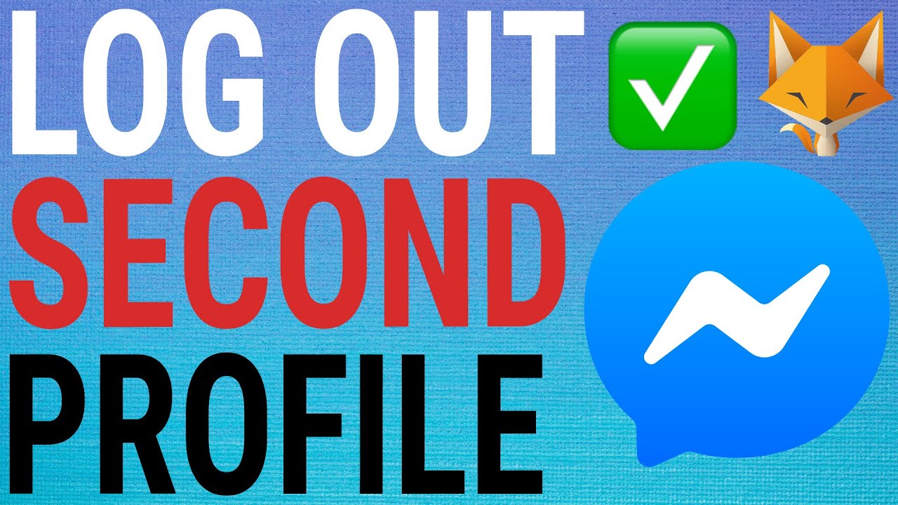 How To Remove A Second Messenger Account From Your IPhone YouTube