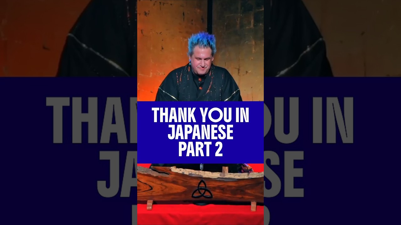 Thank you in Japanese | Part 2! - YouTube