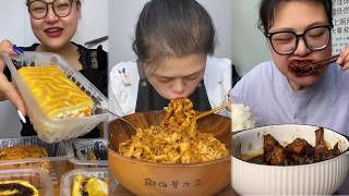 Mukbang food challeng new with real sound #d9mukbang #mukbang screenshot 5