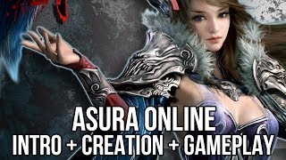 Asura Online (Free MMORPG): Intro + Character Creation + Gameplay (China) screenshot 1