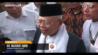 KH MAARUF AMIN BERTEMU SRI SULTAN HAMENGKUBUWONO SEPULUH