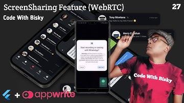 27. Mastering Real-Time Collaboration: Flutter WebRTC Screen Sharing Guide (iOS & Android)🔴📺