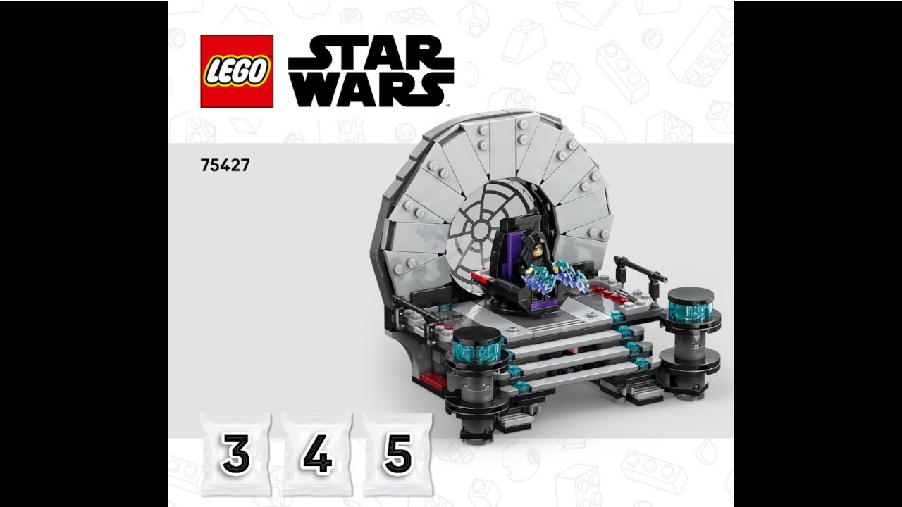 LEGO 75427 Instructions | Star Wars | Throne Room Duel & A-wing