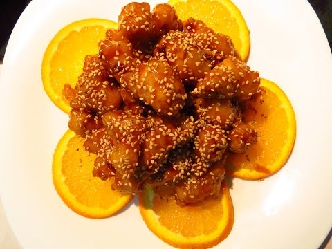 ORANGE CHICKEN - POLLO A LA NARANJA- COMIDA CHINA