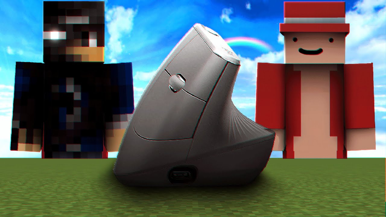 Jogando HG com um Mouse ERGONÔMICO ft. BI3L (Handcam)