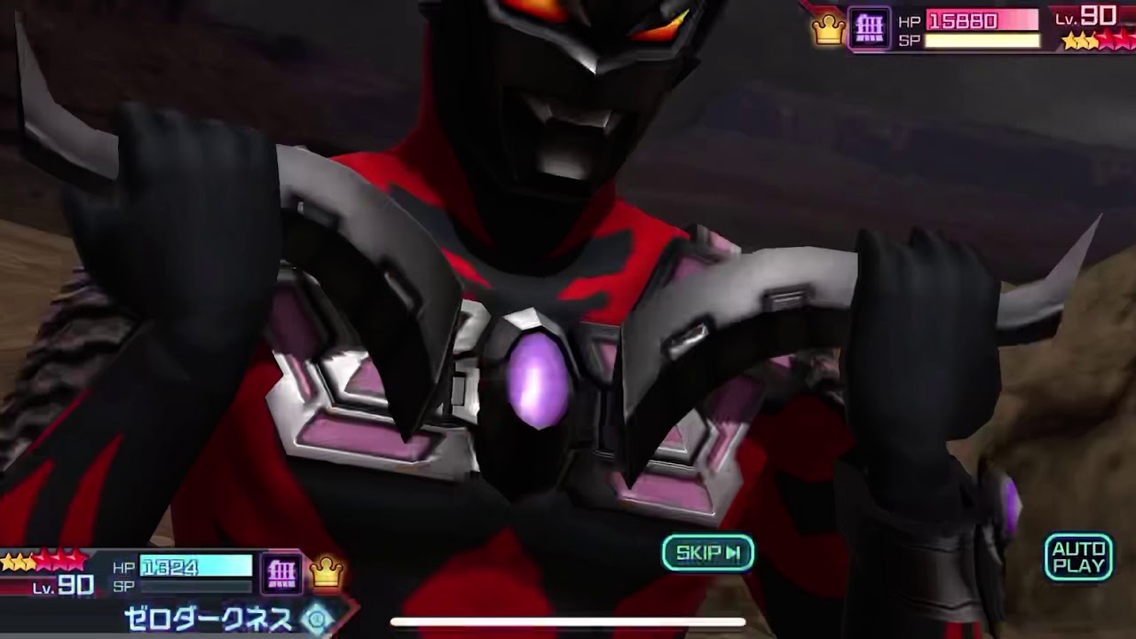 Ultra 6 brothers and ultimate force zero darkness vs super grand king (hard mode)