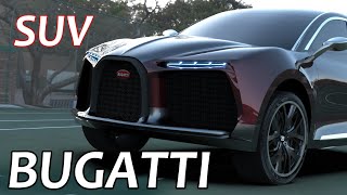 Bugatti Tourbillon SUV Concept
