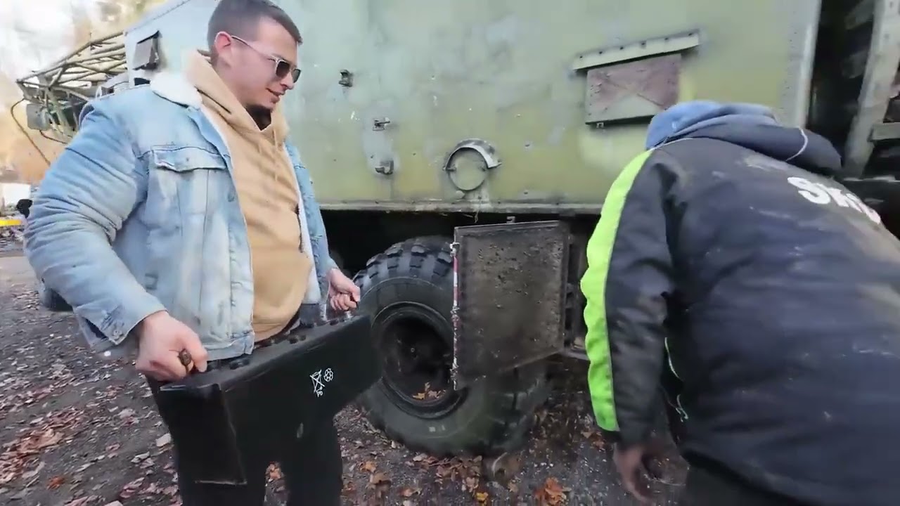 After 20 years of abandonment, can the Soviet military truck Kraz-255B 
