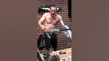 Bryan Callen Takes His Shirt Off and Flexes His Muscles | JRE Fight Companion Reacts
