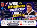 Web Development Internship Classes Day 2 | HTML Basics for Beginners | Internship Training in Hindi