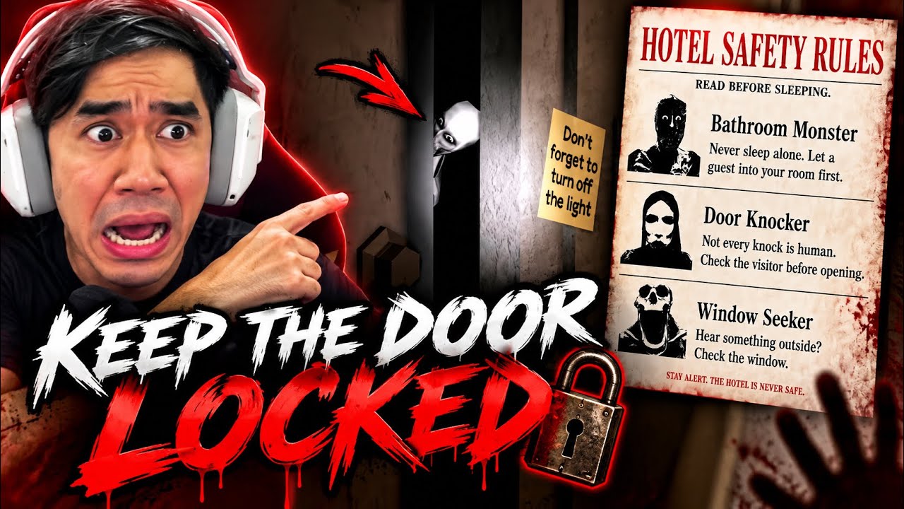 WOI HANTU DATANG KUNCI PINTU 😭 KEEP THE DOOR LOCKED 😈