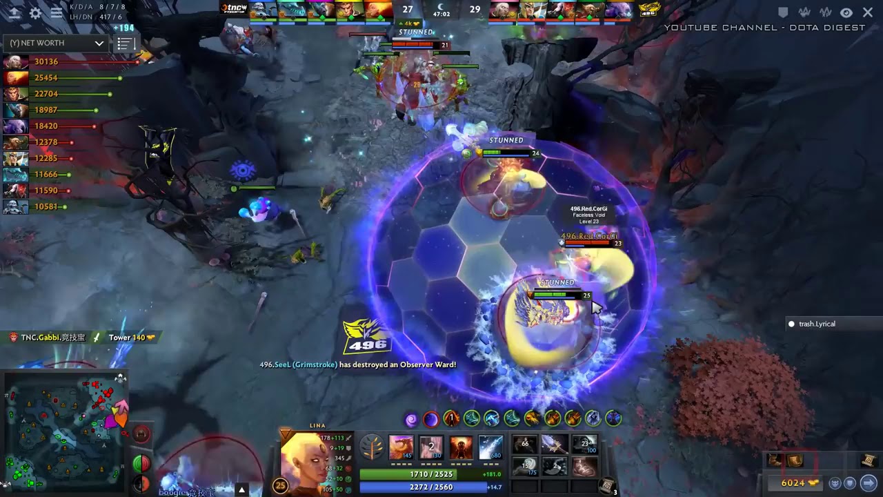 DOTA 2 - TNC VS 496 Gaming THE CHONGQING MAJOR