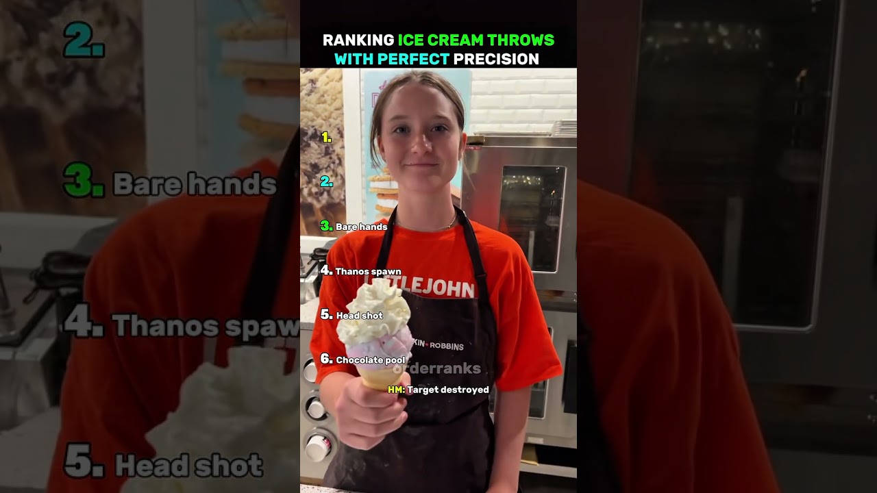 Ranking The Funniest Ice Cream Order Moments🍦😂