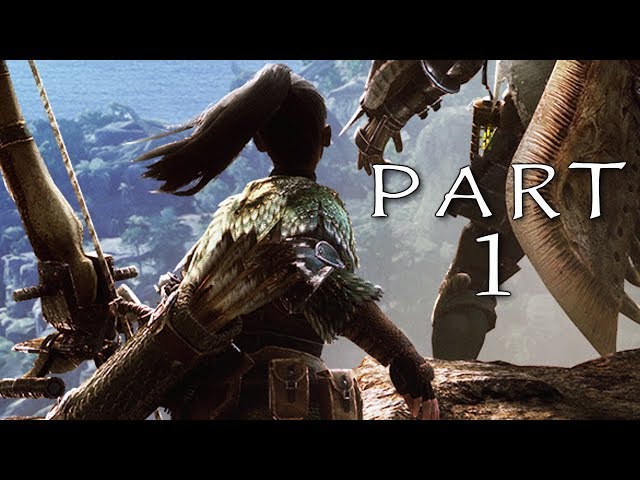 Image MONSTER HUNTER WORLD EARLY WALKTHROUGH GAMEPLAY PART 1 - Intro (MHW)