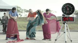 The 6.5-second Challenge -- Tying A Saree screenshot 5