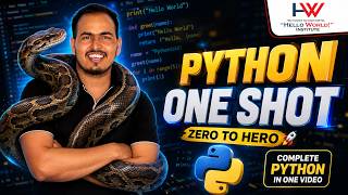 Python Full Course For Beginners | Python Tutorial  with Notes & Practice Questions