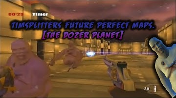TimeSplitters Future Perfect: MapMaker Maps. (The Dozer Planet) Story Map