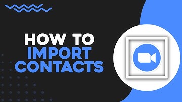 How To Import Contacts on Zoom How To Add Contacts Zoom (Easiest Way)