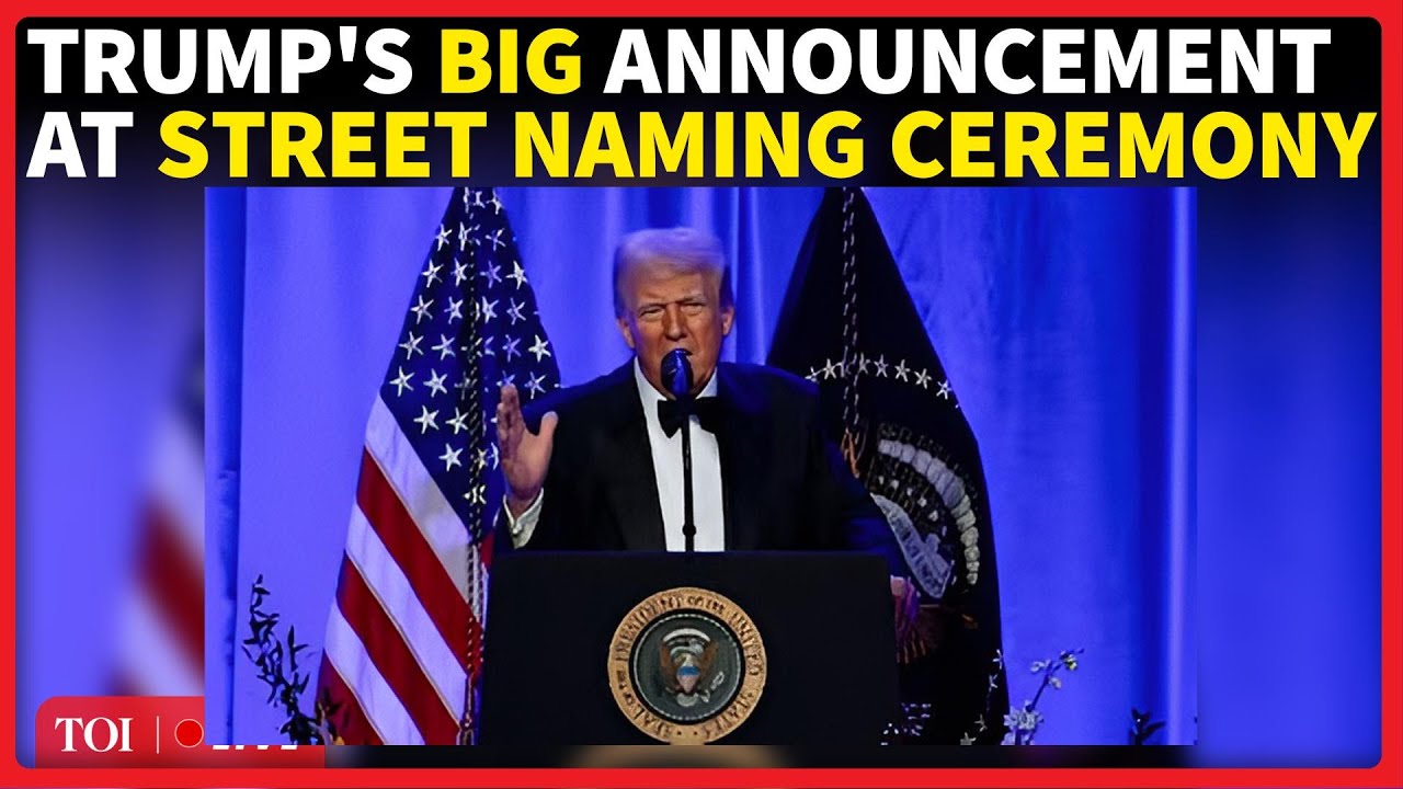 LIVE | 'PRESIDENT DONALD...': Trump Drops BOMBSHELL After Street Renamed After Him In West Palm
