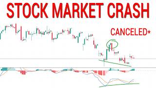😒THIS SIGNAL STOPS STOCK MARKET CRASH! WILL IT FAIL? SPY QQQ. Technical chart analysis.