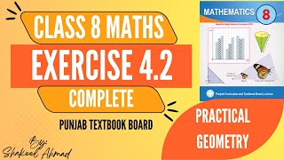 Class 8 Math Exercise 4.2 | Punjab Textbook Board | Single National Curriculum